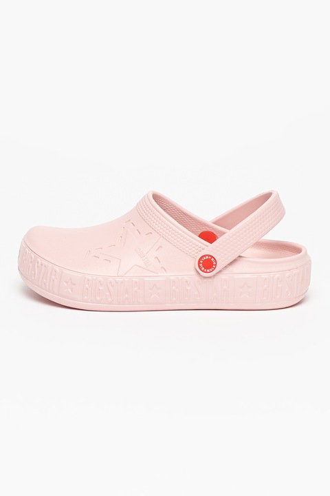 Big Star, Saboti cu bareta slingback, Roz deschis, 36