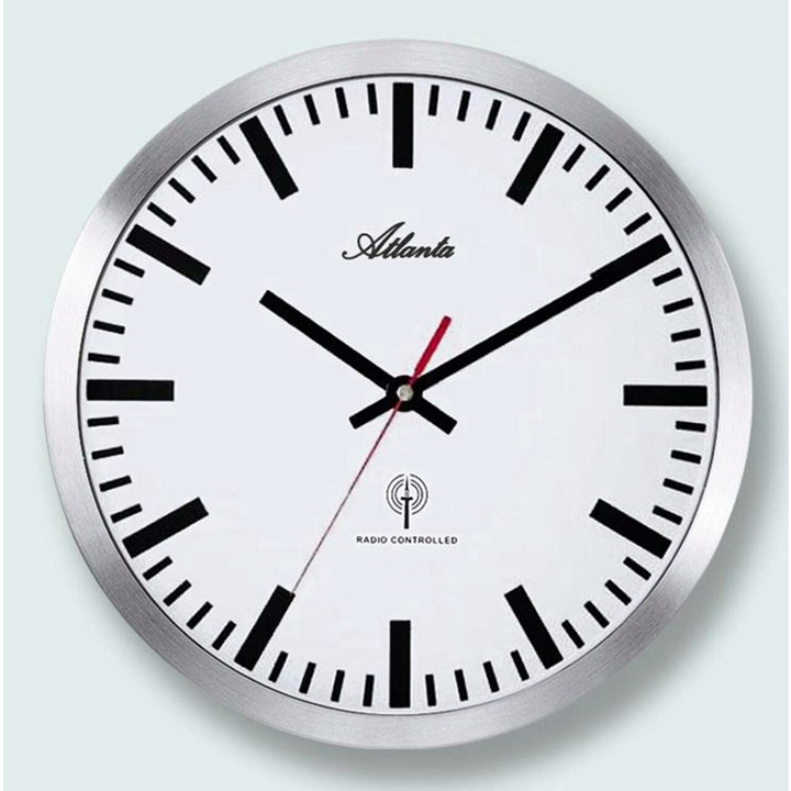 Falióra Atlanta 4371/B, kvarc, fehér, analóg, modern