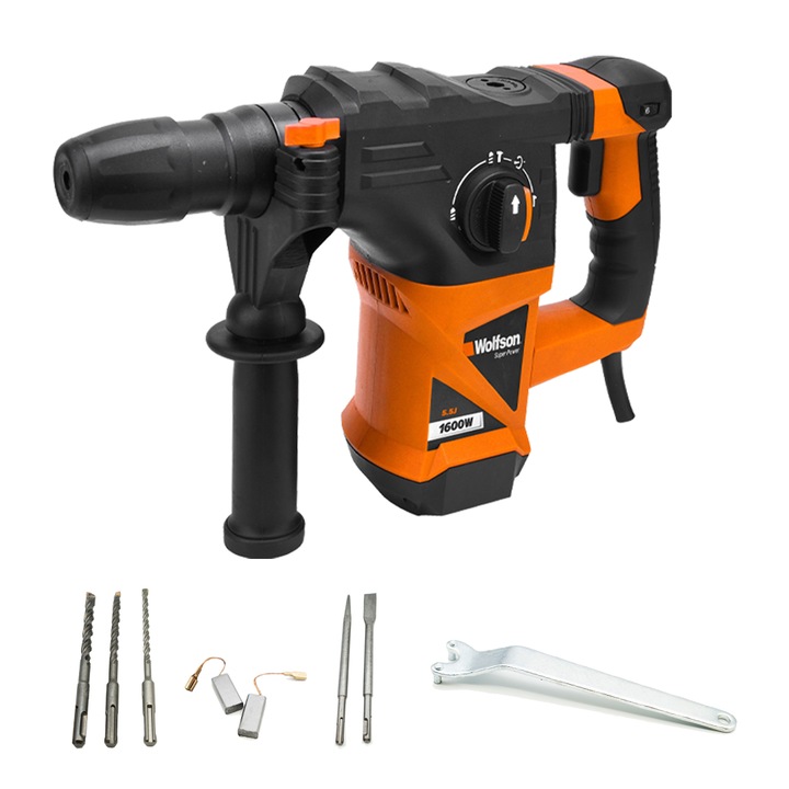 Перфоратор Wolfson, 5.5J, 1600W