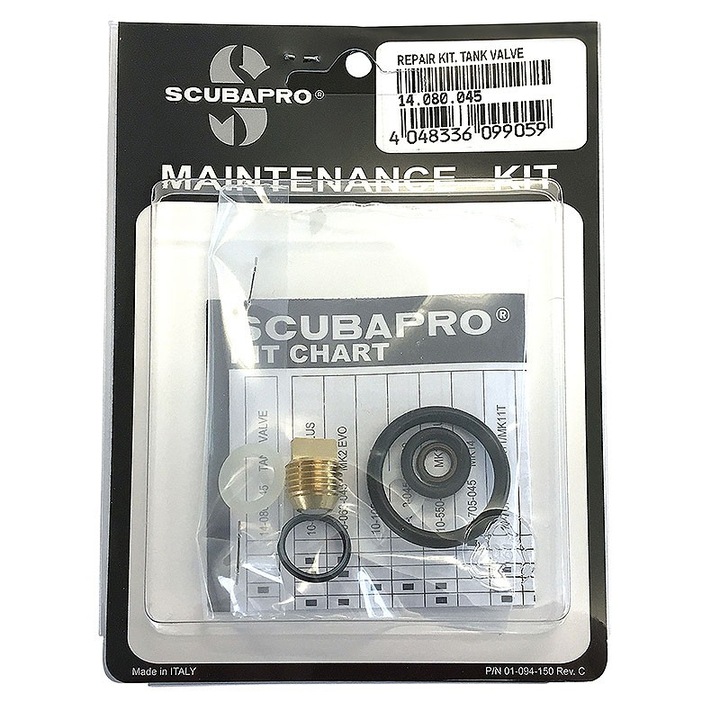 Kit de reparatii pentru valva si robinet butelii scufundari, SCUBAPRO Repair Kit Tank Valve