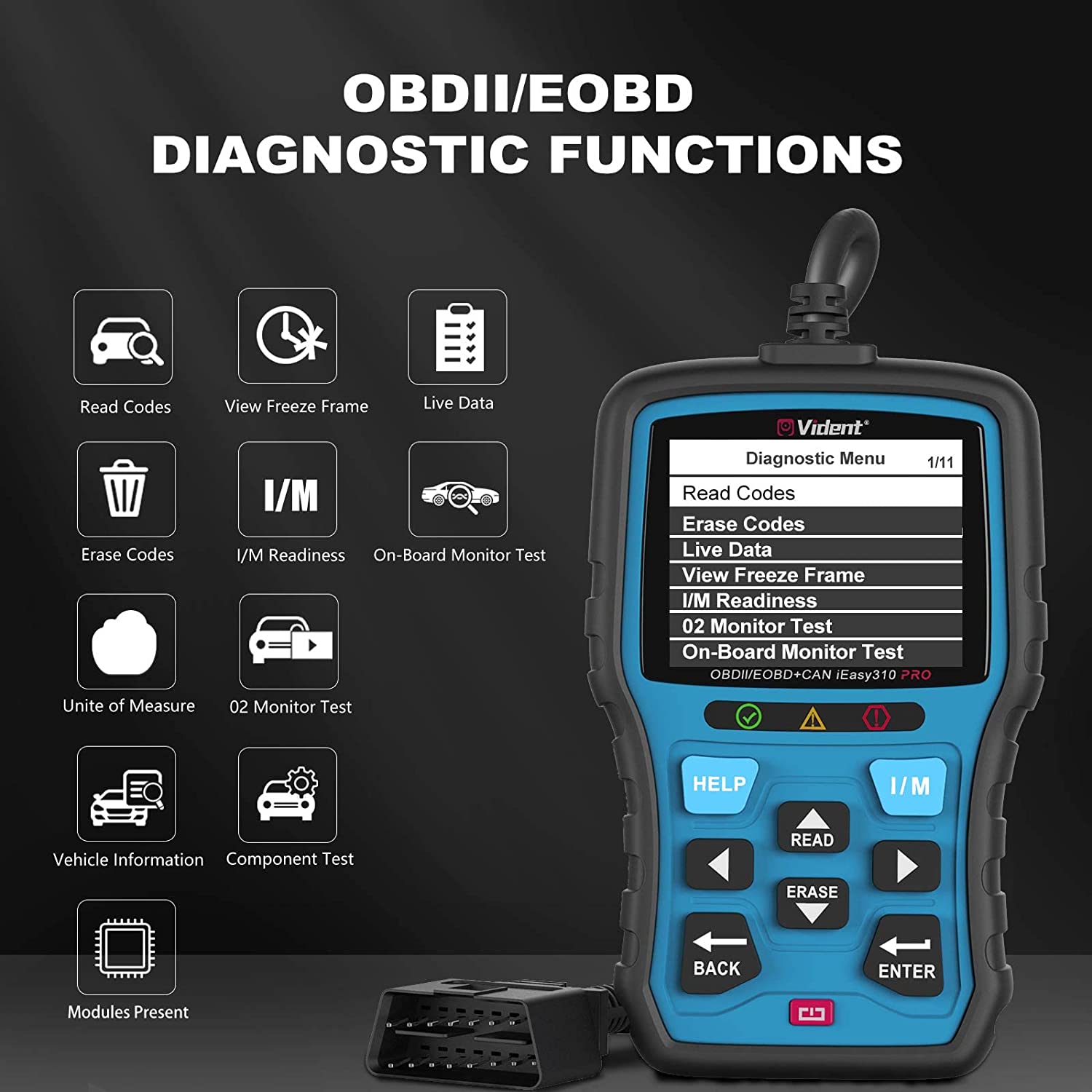 Tester Auto Universal Full Obd Diagnoza Cautare Dtc Citire Si Stergere Coduri De Eroare