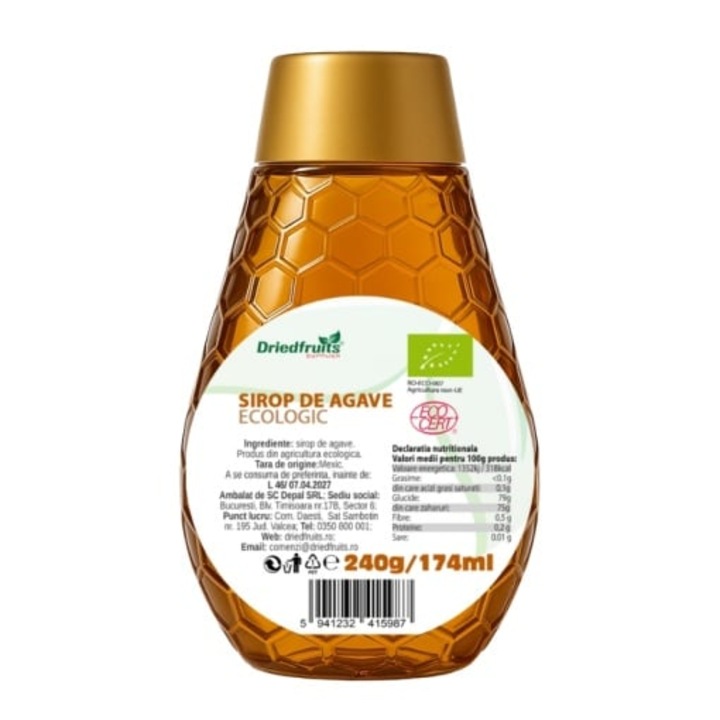 Sirop agave BIO - 240 g