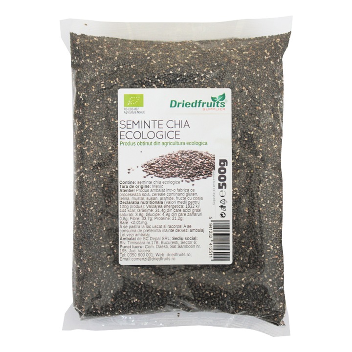 Seminte chia BIO - 500 g