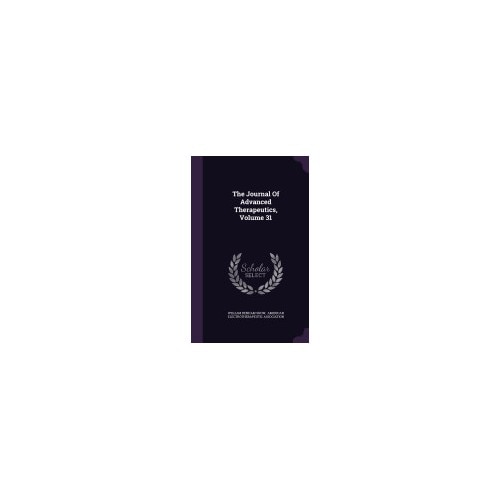 The Journal of Advanced Therapeutics, Volume 31