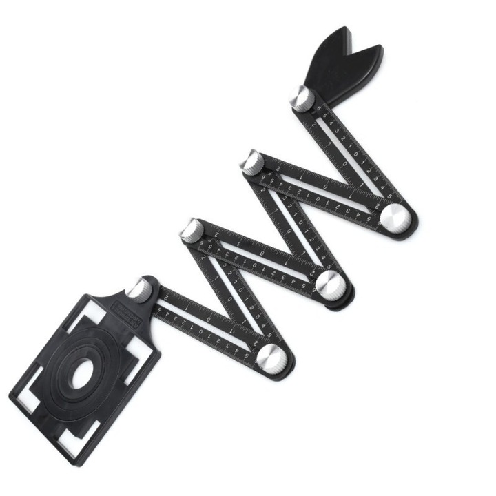 Sablon pentru marcare si gaurire, Tagred, 12 elemente