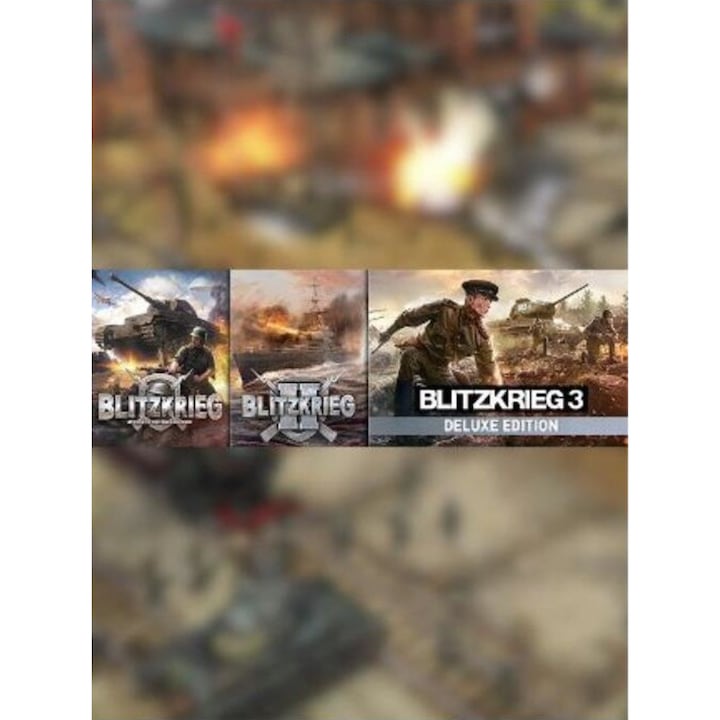 Игра Blitzkrieg Complete Pack за PC Електронна доставка
