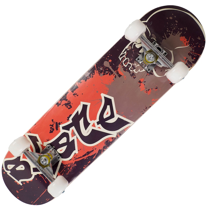 Скейтборди Action One Skate Skull, ABEC-7, алуминий, 79 x 20 cm, Многоцветен