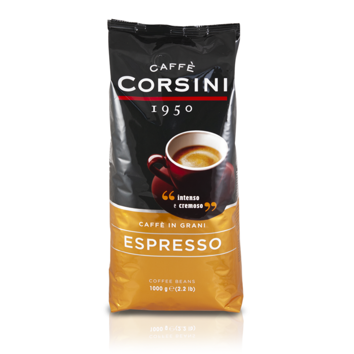 Caffe Corsini Espresso Casa, Szemes kávé, 1000 g
