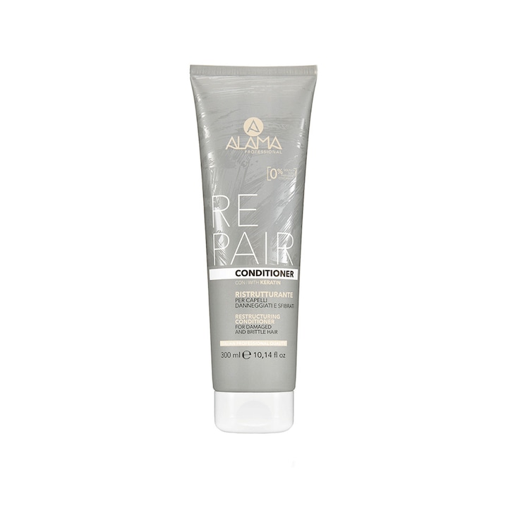 Balsam restructurant pentru par deteriorat ALAMA REPAIR, 300 ml