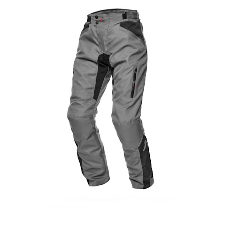 Pantaloni moto textil Adrenaline Soldier, negru/gri, marime XL