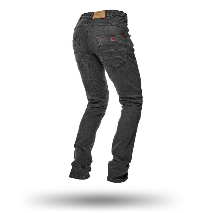Blugi moto Adrenaline rock, Negru, 38