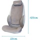 Husa de scaun pentru masaj Shiatsu cu role, vibratii si mod caldura, pentru spate si umeri, cu 14 programe, HoMedics CBS-1000-EU