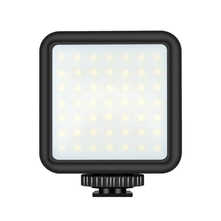 Puluz LED RGB PU560B лампа за фото/видео камера, 6W, USB-C, 2000 mAh, включен кабел за зареждане, черен