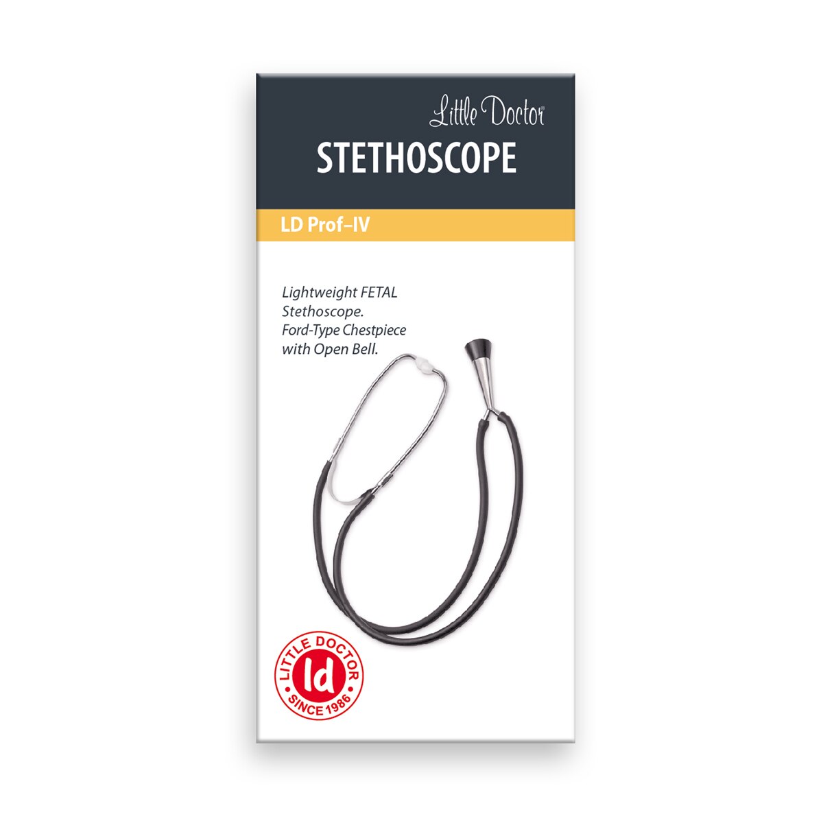 chart speed Disillusion Stetoscop obstretical Little Doctor LD Prof IV, forma de clopot, 2 tuburi,  lungime tub 56 cm, Negru/Inox - eMAG.ro