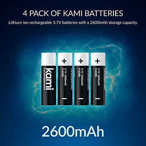 kami rechargeable batteries