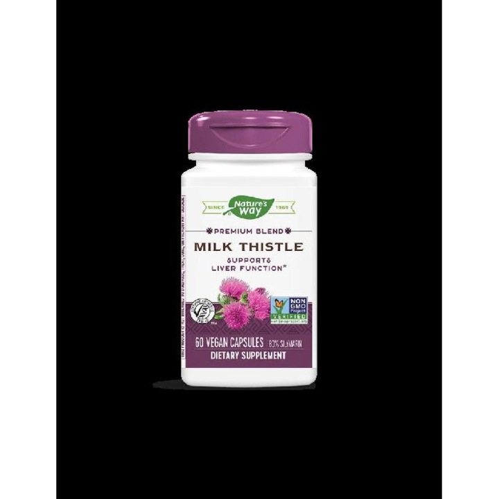 Хранителна добавка, NATURES WAY, MILK THISTLE млечен бодил 355mg, 60 caps