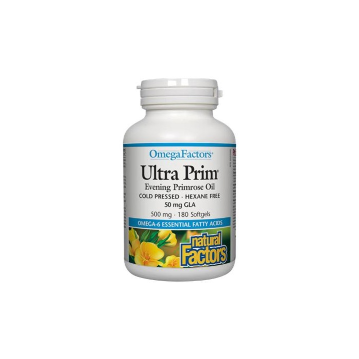 Supliment alimentar, Natural Factors, ULTRA PRIM, 500 mg, 180 capsule
