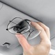 Suport Ochelari Auto Baseus cu Banda 3M de Fixare, Platinum Vehicle, Negru