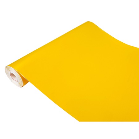 Folie autoadeziva pentru pervaz galben stralucitor mat, DecoMeister ...