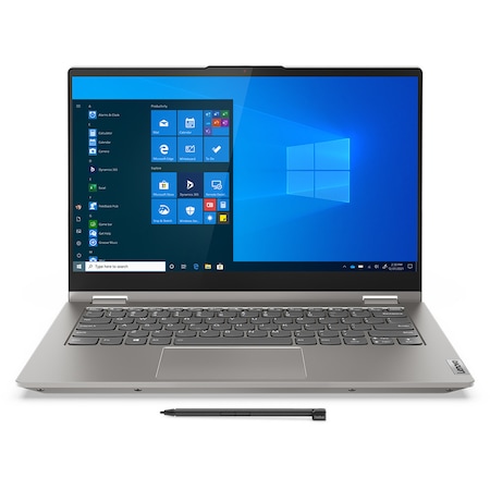 Лаптоп Lenovo ThinkBook 14s Yoga ITL, 20WE005DBM.5WS0A23813, 14", Intel Core i7-1165G7 (4-ядрен), Intel Iris Xe Graphics, 16GB 3200MHz (2x8GB) DDR4, Сив
