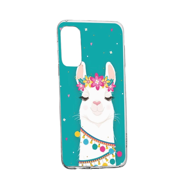 Π‘ΠΈΠ»ΠΈΠΊΠΎΠ½ΠΎΠ² ΠΊΠ°Π»ΡΡ Unique Π·Π° Vivo X60 Pro, Lovely Lama, Transparent TR 248