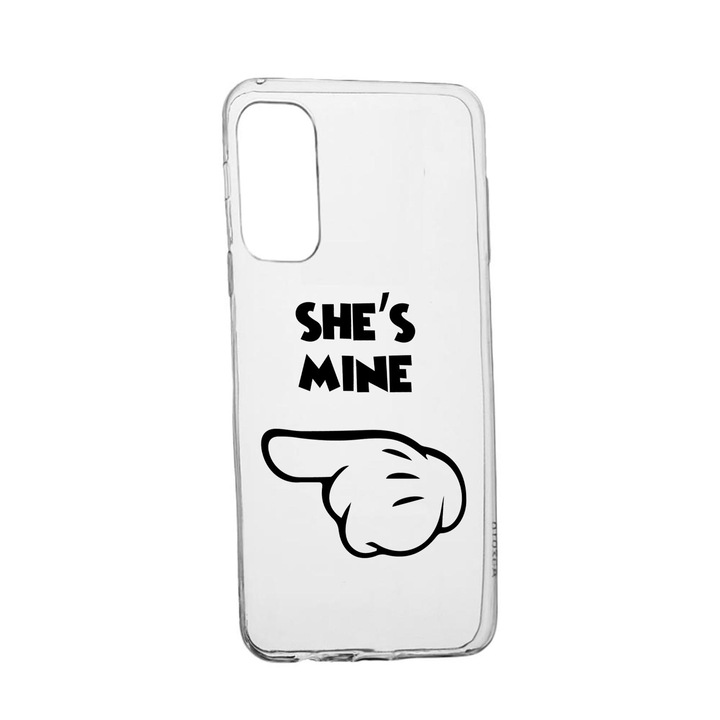 Силиконов калъф Unique за Vivo Y11S, She's Mine, Transparent TR 106