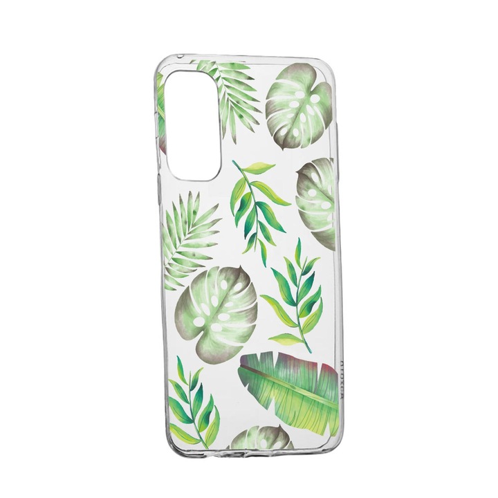 Силиконов калъф Unique за Vivo X60 Pro, Tropical, Transparent TR 150