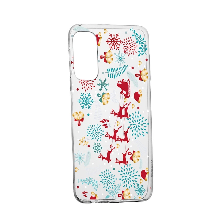 Π‘ΠΈΠ»ΠΈΠΊΠΎΠ½ΠΎΠ² ΠΊΠ°Π»ΡΡ Unique Π·Π° Realme V13 5G, Rudolf, Transparent TR 158