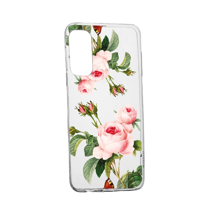 Силиконов калъф Unique за Vivo Y11S, Rose, Transparent TR 172