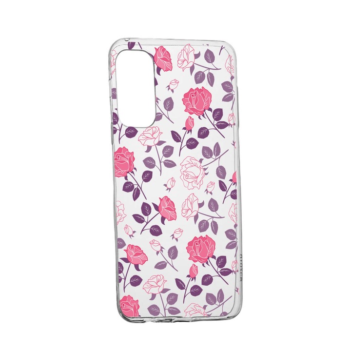 Силиконов калъф Unique за Oppo Reno5 Z 5G, Rose, Transparent TR 168