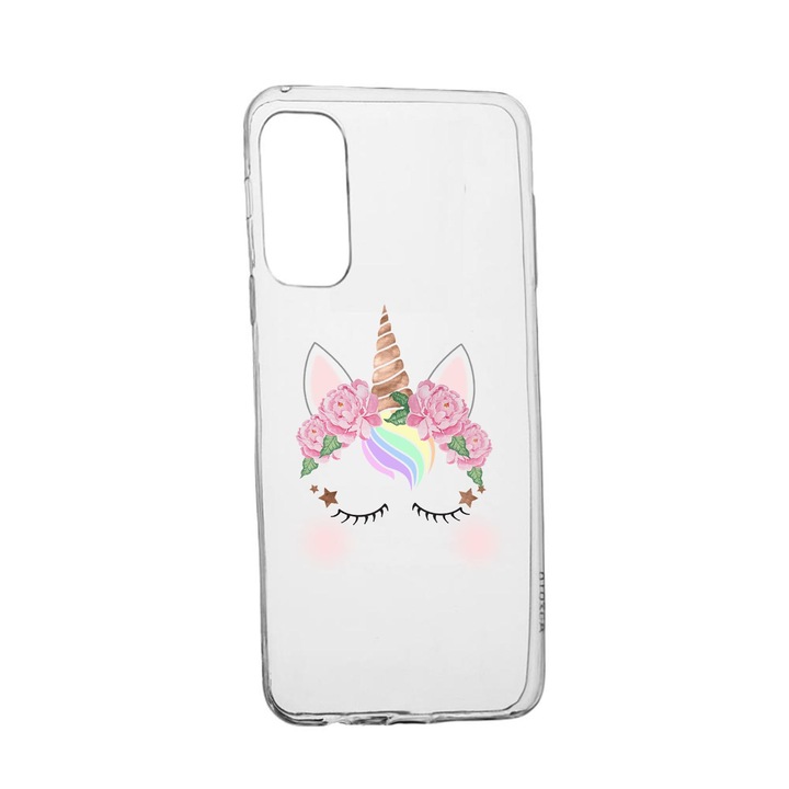 Силиконов калъф Unique за Vivo X60 Pro, Unicorn, Transparent TR 525