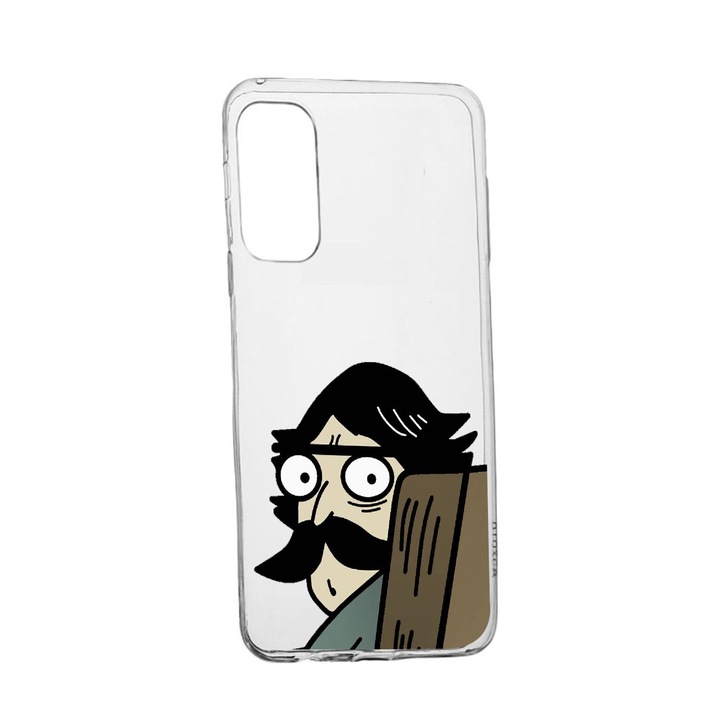 Силиконов калъф Unique за Vivo X60 Pro, Meme, Transparent TR 653