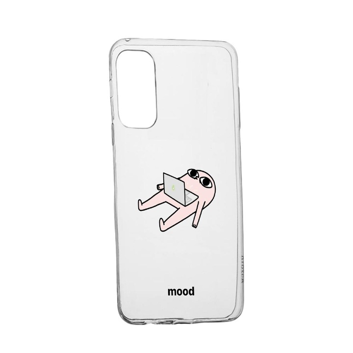 Силиконов калъф Unique за Vivo Y11S, Meme Mood, Transparent TR 659