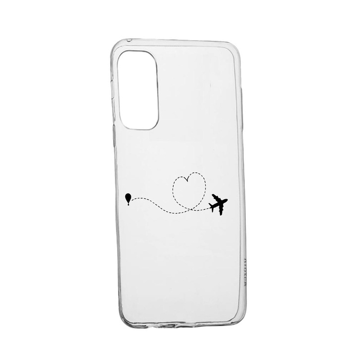 Силиконов калъф Unique за Vivo X60 Pro, Love To Travel, Transparent TR 746