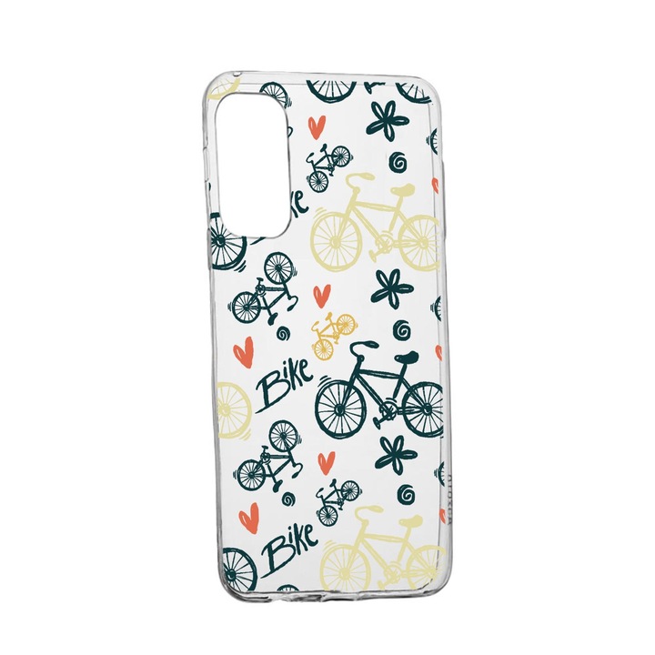 Силиконов калъф Unique за Vivo Y11S, Bike Love, Transparent TR 781