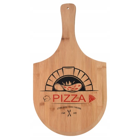 Tocator de servire pizza, Bambus
