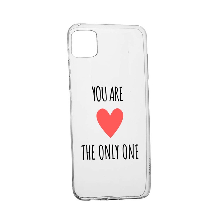 Силиконов калъф Unique за Realme C11 2021, You Are The Only One, Transparent TR 114
