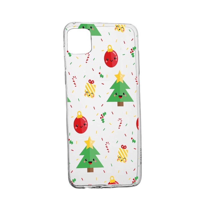 Szilikon védőtok, Xiaomi Redmi 10C, Xmas, TR 309