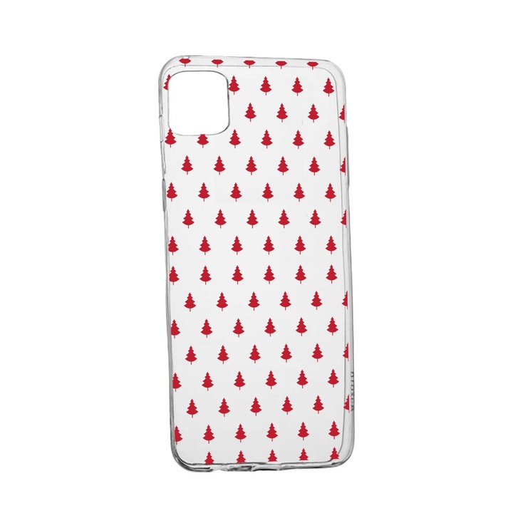 Силиконов калъф, съвместим с Xiaomi 11 Lite 5G NE, износоустойчив, противоплъзгащ, Коледен, 174