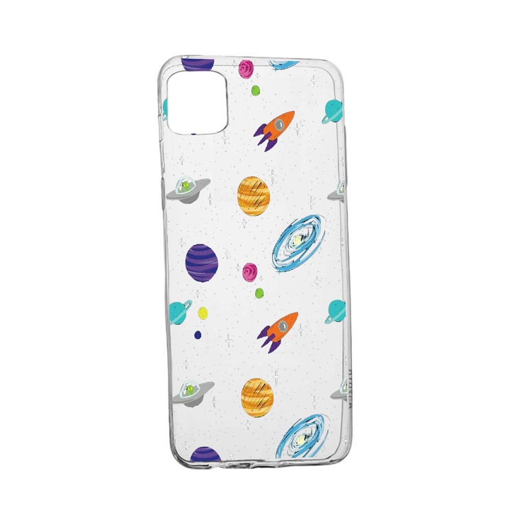 Szilikon védőtok, Xiaomi Redmi 10C, Universe, Planets, TR 466