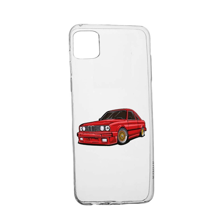 Силиконов калъф Unique за Motorola Moto G100 , Classic Car, Transparent TR 829