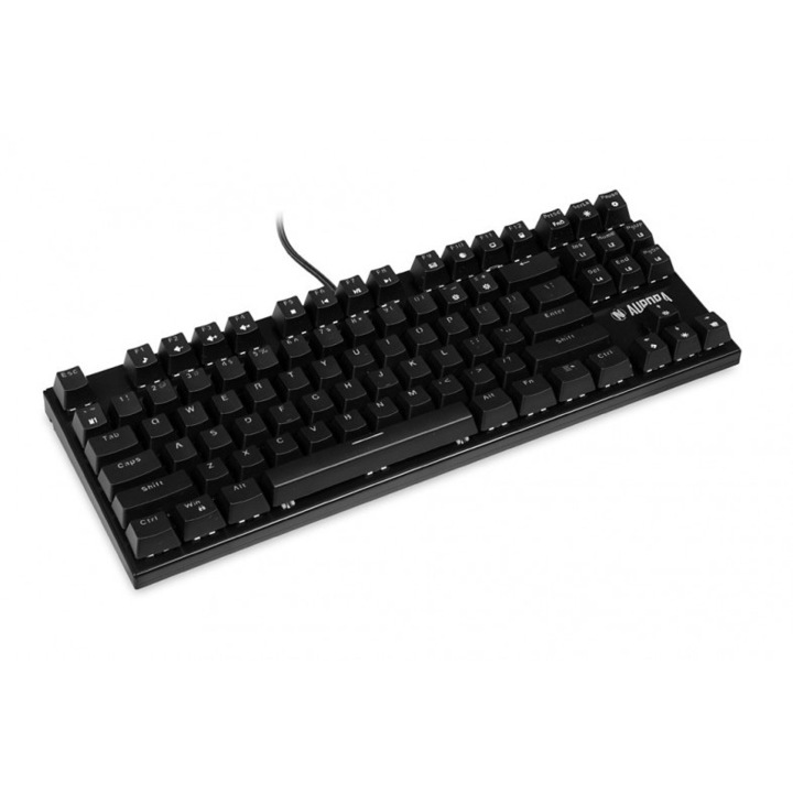 IBOX Aurora K-2R RGB, USB angol fekete vezetékes mechanikus gamer billentyűzet