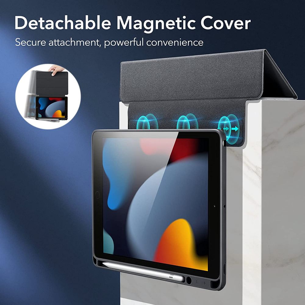 Husa ESR Rebound Hybrid compatibila cu iPad 10.2 inch (2019/2020/2021) Black