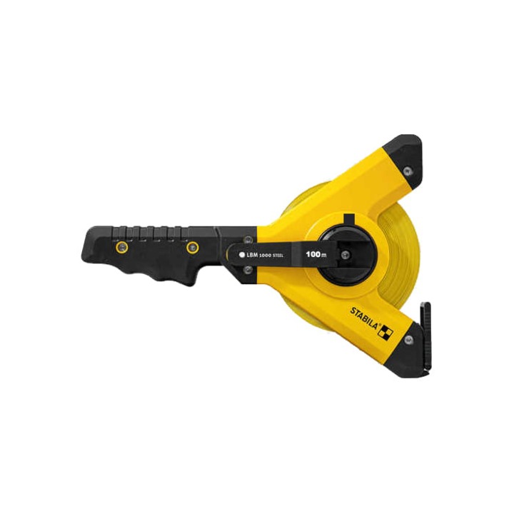 Рулетка на рамката, метална лента, LBM 1000 Стомана от 100 м, Конюшня