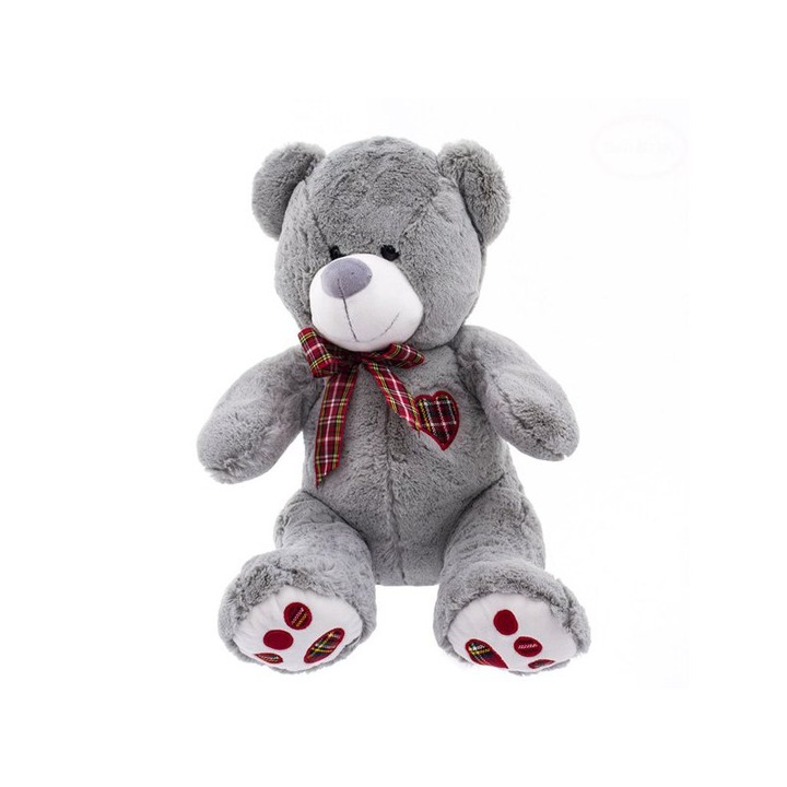 Mascota de plus Gri ursulet de plus 40 cm