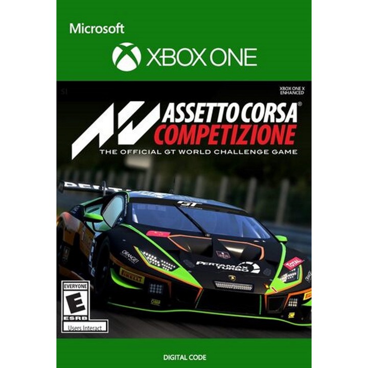 Game Assetto Corsa Competizione Xbox One/Xbox series X (azonnali aktiválási kód)