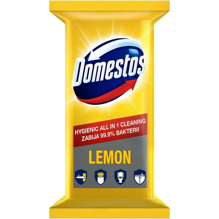 Servetele igienice DOMESTOS, Lamaie, 100 buc