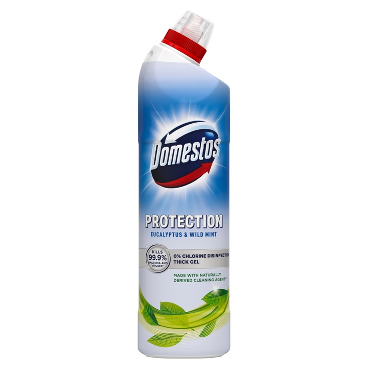 Solutie toaleta, Domestos, Eucalipt/Menta, 700ml