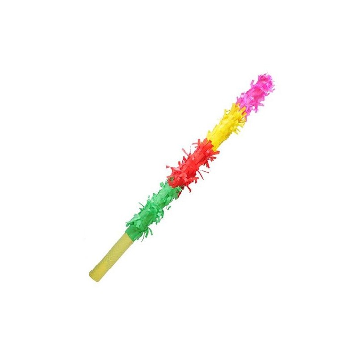 Színes, pinata rúd - 50 x 2,5 cm