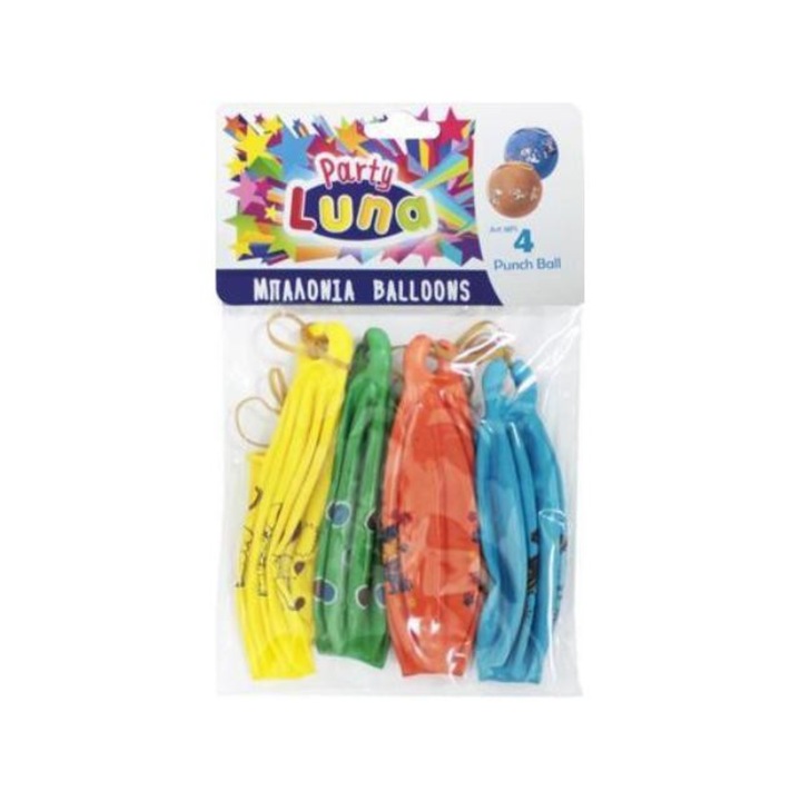 Punch ball party léggömb 4 db-os szett